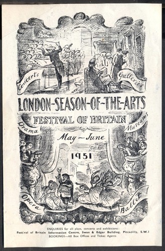 1951 vintage advert festival - 1951, advert:
