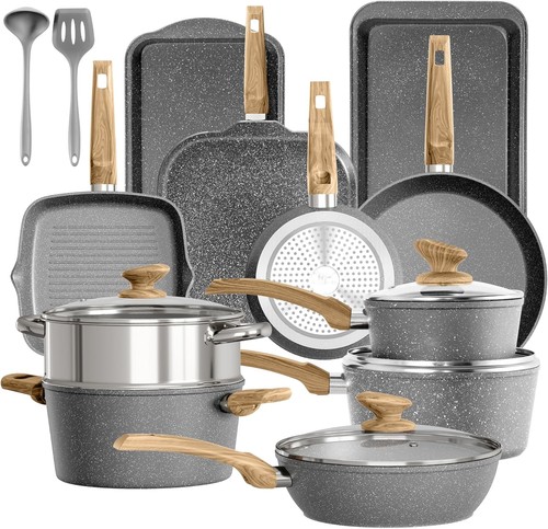 Kitchen academy non stick pots - kitchen,