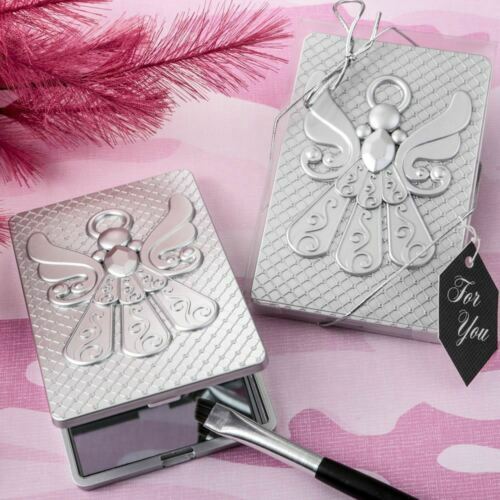Angel themed compact - mirror, in