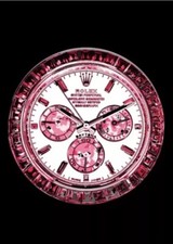 Rolex 45x32cm Death NYC Artist