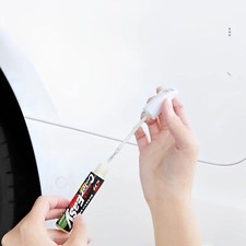 1x White Car Scratch Paint Repair Pen Touch Up Pen Car Clear Remover Accessories