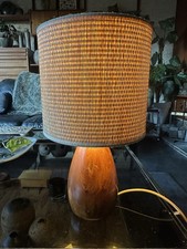 Vintage Ben Oxley - B A Oxley - Windsor Mouse Man - Turned Small Oak Lamp Base