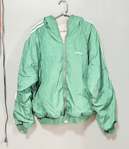 Adidas green white - green/white, full-zip