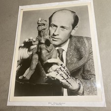 Ray Harryhausen: Hand Signed Celebrity Photograph 8 x 10 Inches / KSK