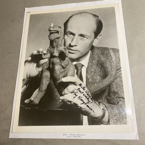 Ray harryhausen hand - ray, signed