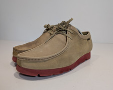 Clarks Wallabee Gore-Tex Casual Shoes Men's 9 Maple Suede Waterproof Vibram Sole