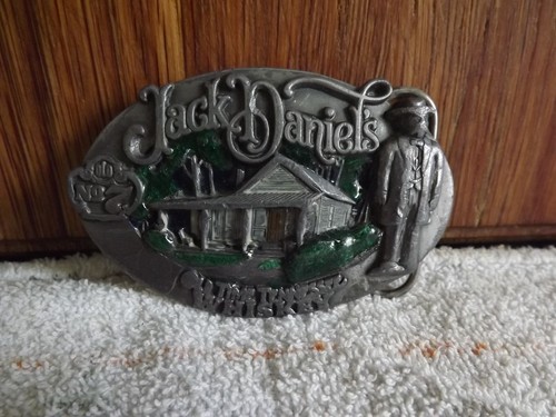 Pewter belt buckle jack - belt,