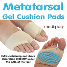 MEDIUM FABRIC METATARSAL PADS