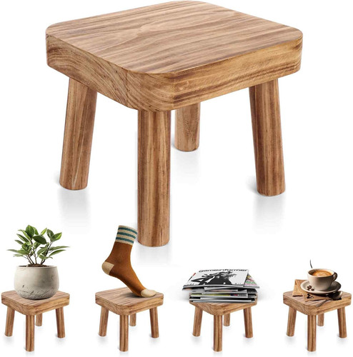 Dajave small wooden stool - dajave,