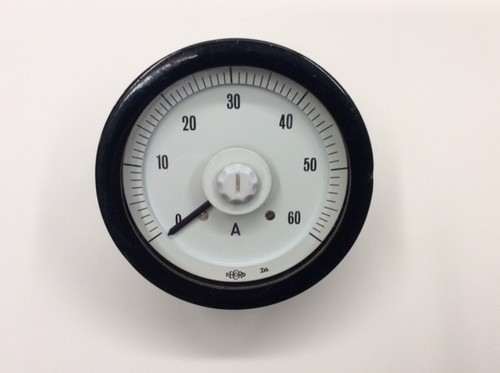 Vintage moving coil meter - moving,