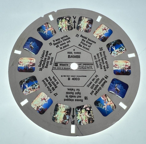 Vintage view master - , reel