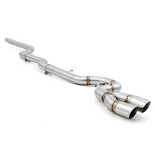 2.75" STAINLESS CAT BACK EXHAUST SYSTEM TWIN TIPS FOR BMW E87 118D 120D 03-07