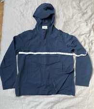 FOLK Men’s Pullover Windbreaker Cagoule Smock Size 3 / Medium Navy Blue