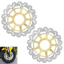 2 Front Brake Discs Rotors For