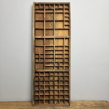 Vintage Wooden Printers Tray -