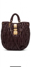 Authentic Miu Miu Matelasse
