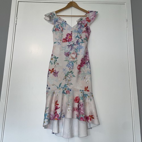 Lipsy white pink floral - white,