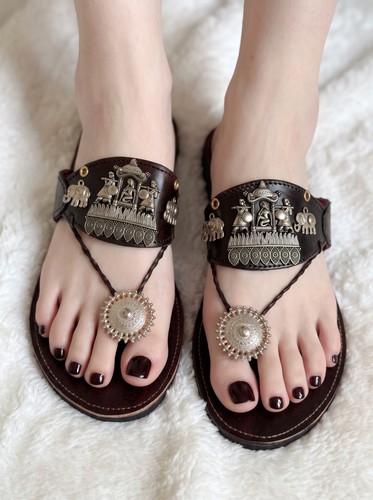 Leather handmade kolhapuri - handmade,