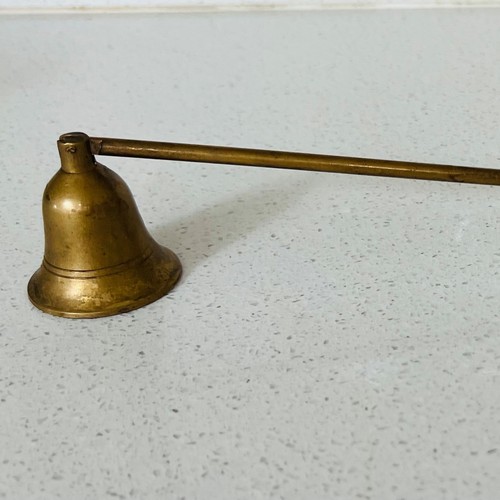 Vintage solid brass bell - brass,