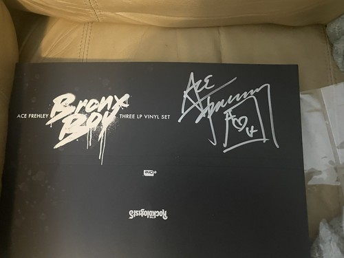 Ace frehley autographed - ace,
