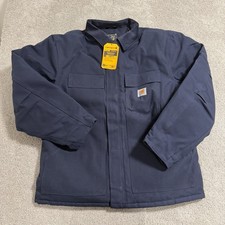Carhartt Jacket Mens L Navy