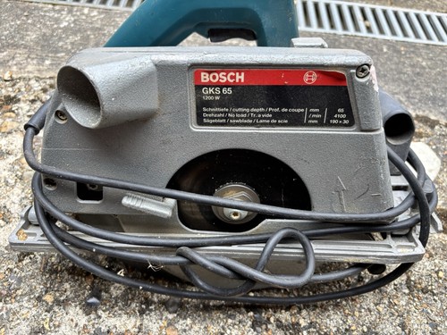 Circular saw bosch gks65 1200w - saw,