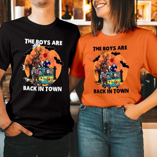 Vintage halloween villains van - villains,