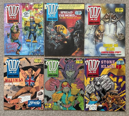 2000ad comics x50 - 2000ad,