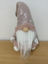 Soft Pink Gonk Decoration 14" Festive Decor