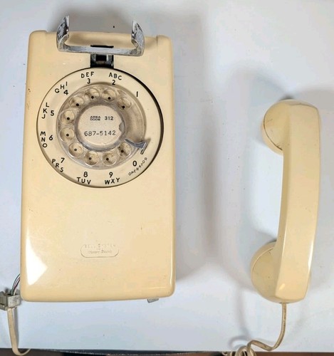 Vintage beige cream rotary - cream,