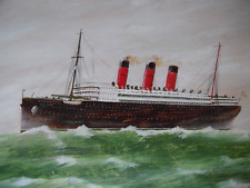 RMS Berengaria, Cunard Flag