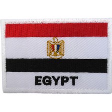 Egypt Flag Patch Iron / Sew On