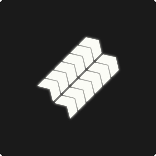 Reflective coloured chevron - reflective, |