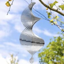 Helix 3D Wind Spinner Metal Outdoor Yard Garden Spinners Hanging Decor Ornaments
