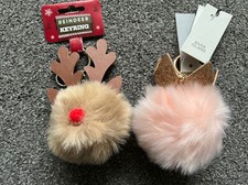 River Island Pink Fur Ball