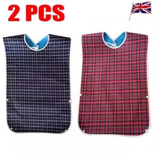 2PCS Adult Bibs Waterproof