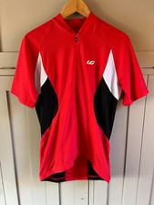 Louis Garneau Cycle Jersey Transit | Men's | Red/Black/White | Medium |