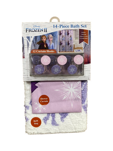 Frozen bath set rug shower - frozen, 2
