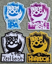 FOUR BREW DOG BEER PUMP CLIP BADGES