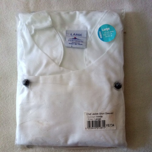White chef jacket - chef,