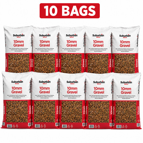 10mm pea shingle gravel - 10mm,