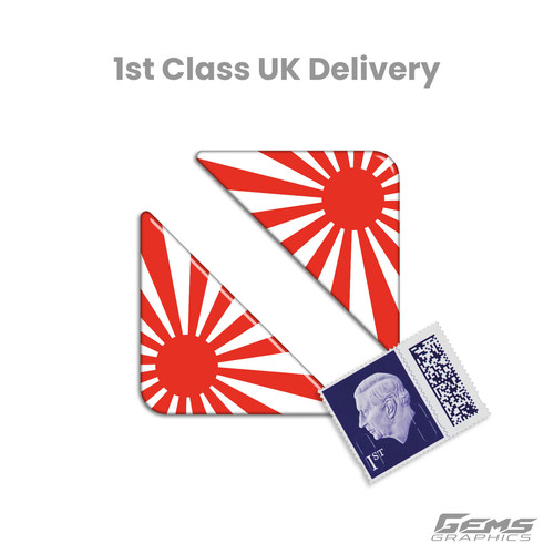 Japan rising sun 55mm - rising,
