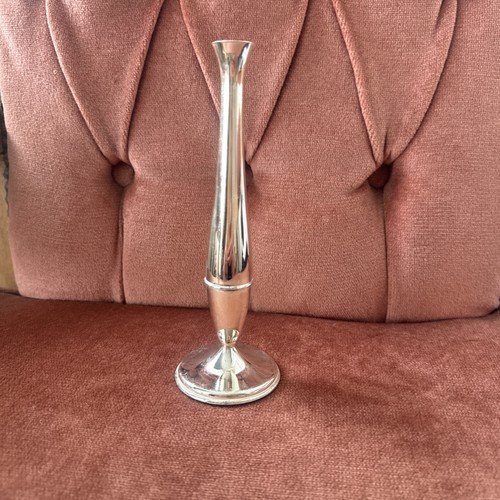 Vintage silver plated bud - vintage,
