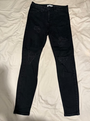Primark ripped stretch black - ripped,