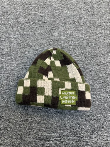 Louis vuitton camo beanie - louis,
