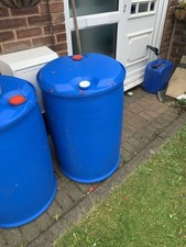 45 Gallon Plastic Drum Barrel