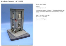 Hansa Systems 1/35 Karkov Korner Plastic Model Building Kit for Diorama