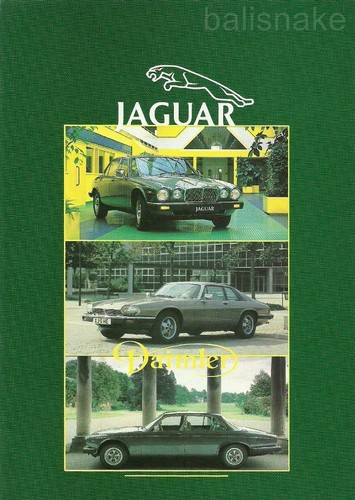 Jaguar daimler 1984 fold - ,daimler,