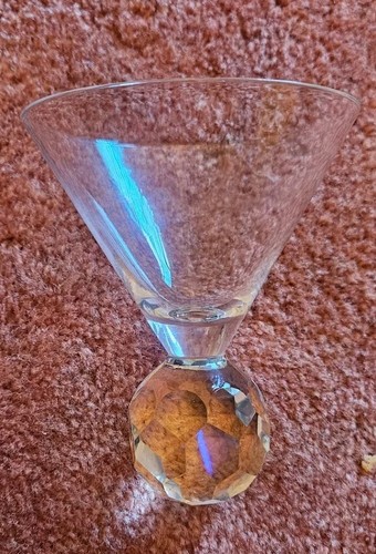 Handblown crystal glass large - handblown,