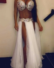 Professional belly dance costume made any color